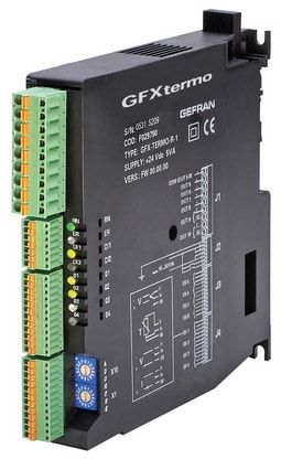GFXTERMO4 Controlador modular de 4 zonas