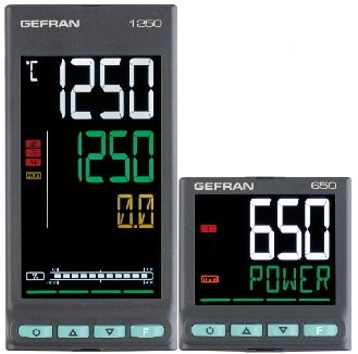 Gefran presenta sus nuevos reguladores de temperatura PID serie 650/1250